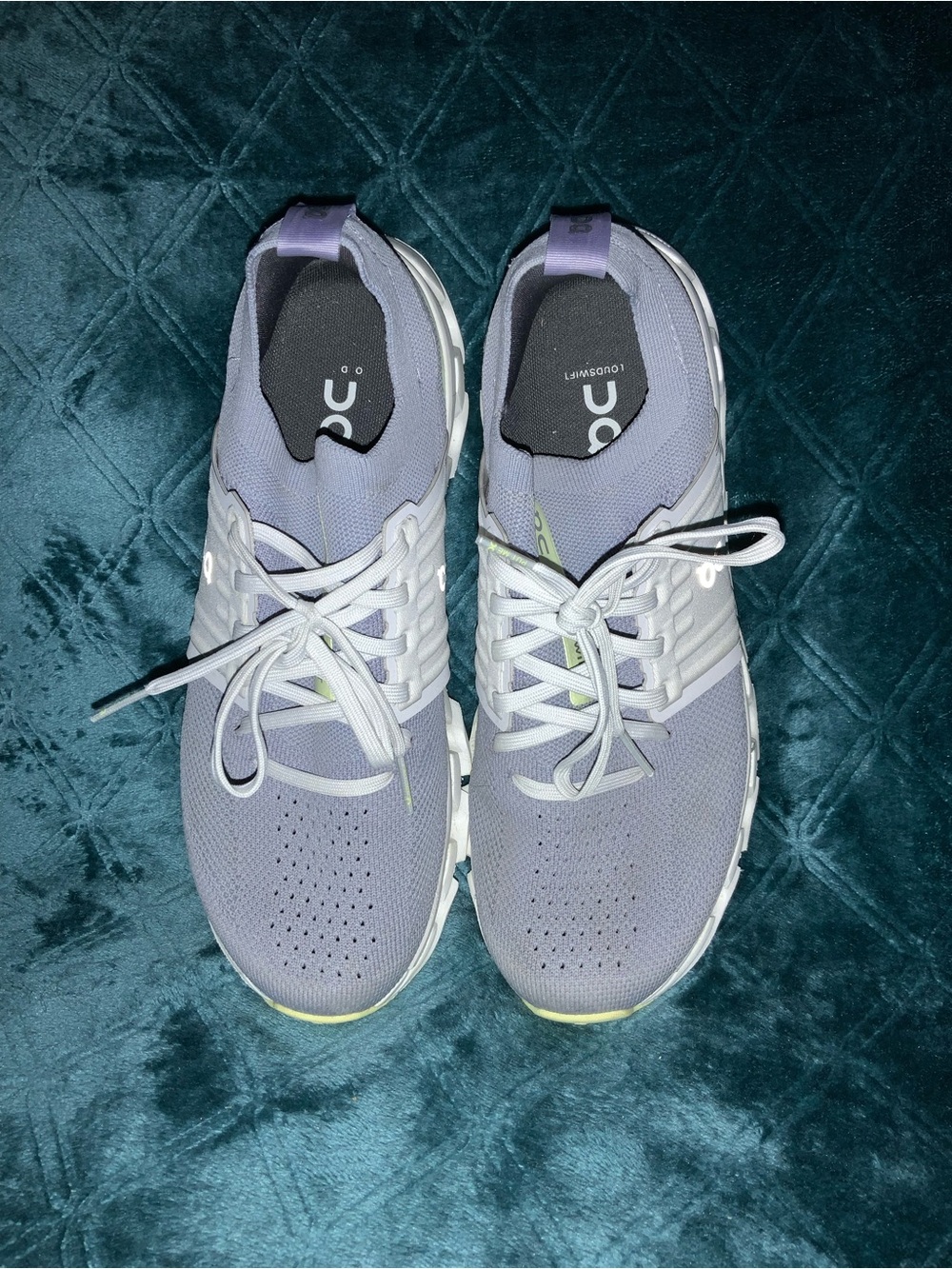 ON RUNNING 3WD10451085 Women Cloudswift 3 Nimbus/Hay Medium Sz 9.5 Lavender Lime